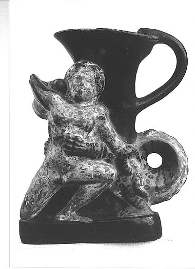 œnochoé ; vase plastique