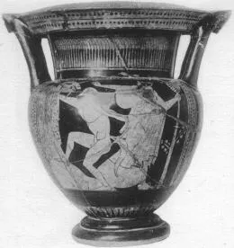 KRATER, COLUMN (ATHENIAN, RED-FIGURE)