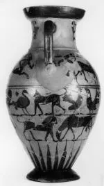 AMPHORA, NECK (ATHENIAN, BLACK-FIGURE)