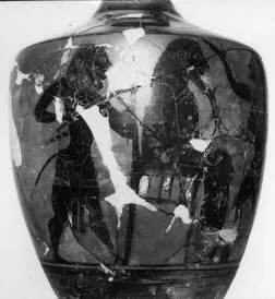 LEKYTHOS (ATHENIAN, BLACK-FIGURE)