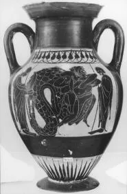 AMPHORA, BELLY, TYPE B (ATHENIAN, BLACK-FIGURE)