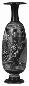 ALABASTRON (SOUTH ITALIAN, APULIAN, RED-FIGURE)