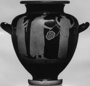 STAMNOS (ATHENIAN, RED-FIGURE)