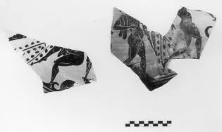LEKANIS, FRAGMENTS (ATHENIAN, BLACK-FIGURE)