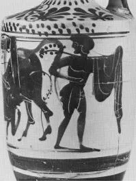 LEKYTHOS (ATHENIAN, BLACK-FIGURE)