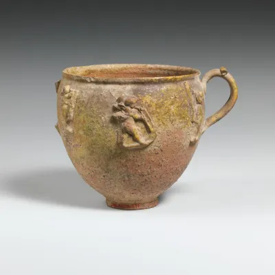 Terracotta cup