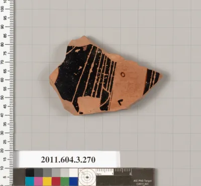 Terracotta fragment of a neck-amphora (jar)