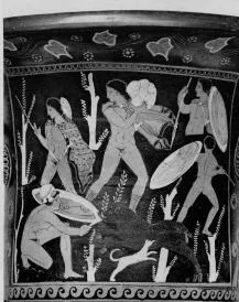 KRATER, BELL (SOUTH ITALIAN, PAESTAN, RED-FIGURE)