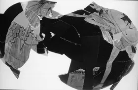 HYDRIA, FRAGMENT (ATHENIAN, RED-FIGURE)
