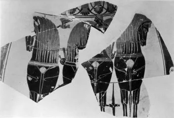 AMPHORA, BELLY, FRAGMENTS (ATHENIAN, BLACK-FIGURE)