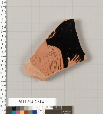 Terracotta fragment of a bell-krater (bowl for mixing wine and water)