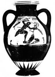 AMPHORA, BELLY (CHALCIDIAN, BLACK-FIGURE)
