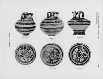 STIRRUP JAR (CYPRIOT, MYCENAEAN STYLE)