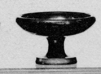CHALICE (ATHENIAN, BLACK GLAZE)