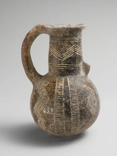 Terracotta jug