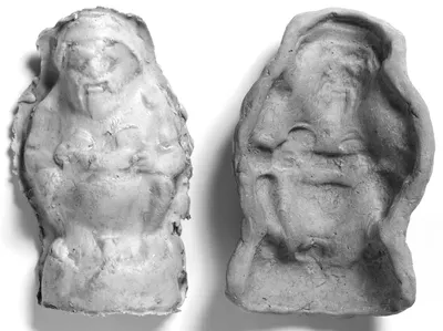 Mold of Crouching Silenus