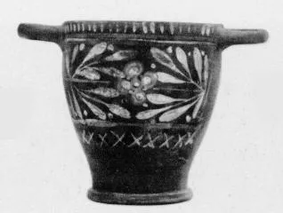 SKYPHOS (SOUTH ITALIAN, BLACK GLAZE)
