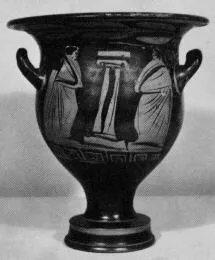 KRATER, BELL (ATHENIAN, RED-FIGURE)