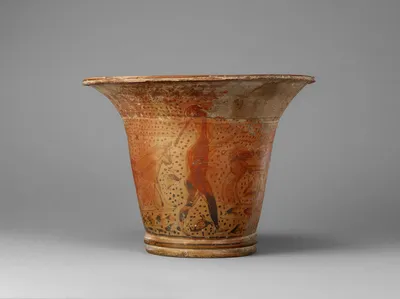 Black-Figure Kalathos