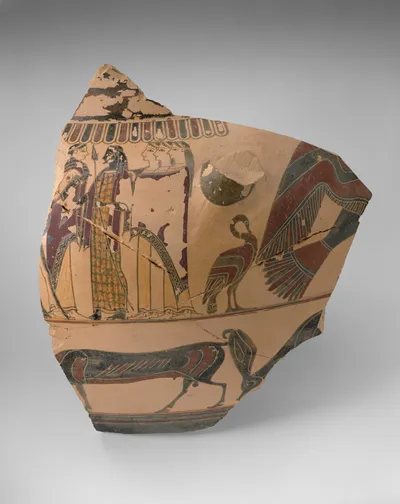 Fragment of a Column Krater (Mixing Bowl)