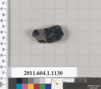 Terracotta fragment of a kylix (drinking cup)