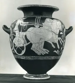 STAMNOS (ATHENIAN, RED-FIGURE)