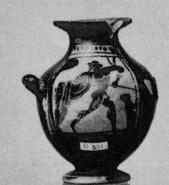 HYDRIA (ATHENIAN, BLACK-FIGURE)
