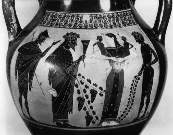 AMPHORA, BELLY, TYPE B (ATHENIAN, BLACK-FIGURE)