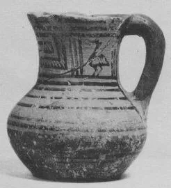 OINOCHOE (ATHENIAN GEOMETRIC, OUTLINE)