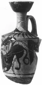 LEKYTHOS (ATHENIAN, BLACK-FIGURE)