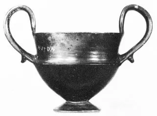 KANTHAROS (BOEOTIAN, BLACK GLAZE)