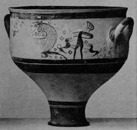 KRATER (MYCENEAN, OUTLINE)
