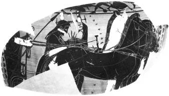 HYDRIA, FRAGMENTS (ATHENIAN, BLACK-FIGURE)
