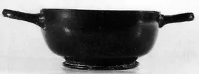 SKYPHOS (ATHENIAN, BLACK GLAZE)