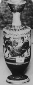 LEKYTHOS (ATHENIAN, BLACK-FIGURE)