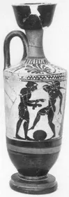 LEKYTHOS (ATHENIAN, BLACK-FIGURE)