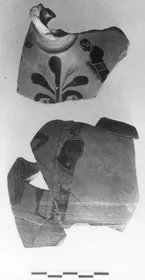 LEKYTHOS, FRAGMENTS (ATHENIAN, BLACK-FIGURE)