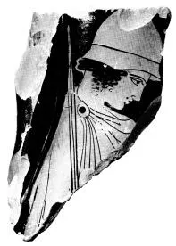 LOUTROPHOROS, FRAGMENT (ATHENIAN, RED-FIGURE)