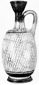 LEKYTHOS (SOUTH ITALIAN, CAMPANIAN, BLACK PATTERN)