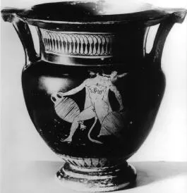 KRATER, COLUMN (ATHENIAN, RED-FIGURE)