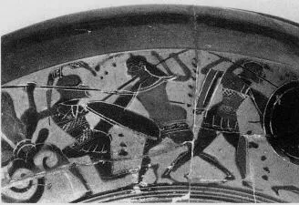 CUP DROOP (ATHENIAN, BLACK-FIGURE)