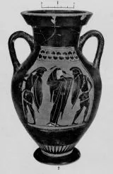 AMPHORA, BELLY, TYPE B (ATHENIAN, BLACK-FIGURE)