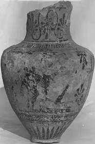 AMPHORA, NECK (ATHENIAN, BLACK-FIGURE)