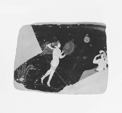 Gnathia Red-Figure Bell Krater Fragment