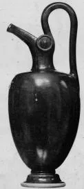 OINOCHOE (ATHENIAN, BLACK GLAZE)