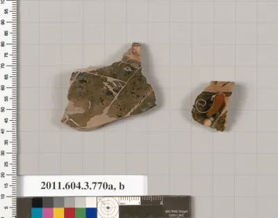 Terracotta fragments of a hydria (water jar)