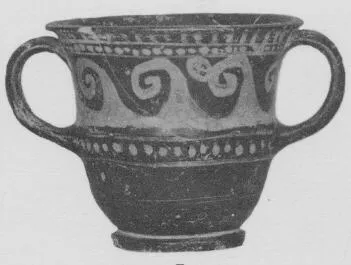 KANTHAROS (ITALIOTE, BLACK GLAZE)