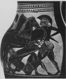 OLPE (ATHENIAN, BLACK-FIGURE)