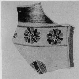 OLPE, FRAGMENT (ATHENIAN, BLACK-FIGURE)