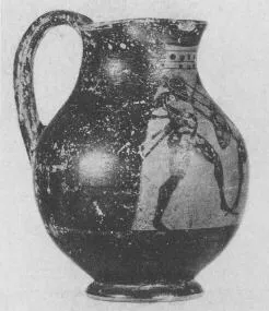 OINOCHOE (ATHENIAN, BLACK-FIGURE)